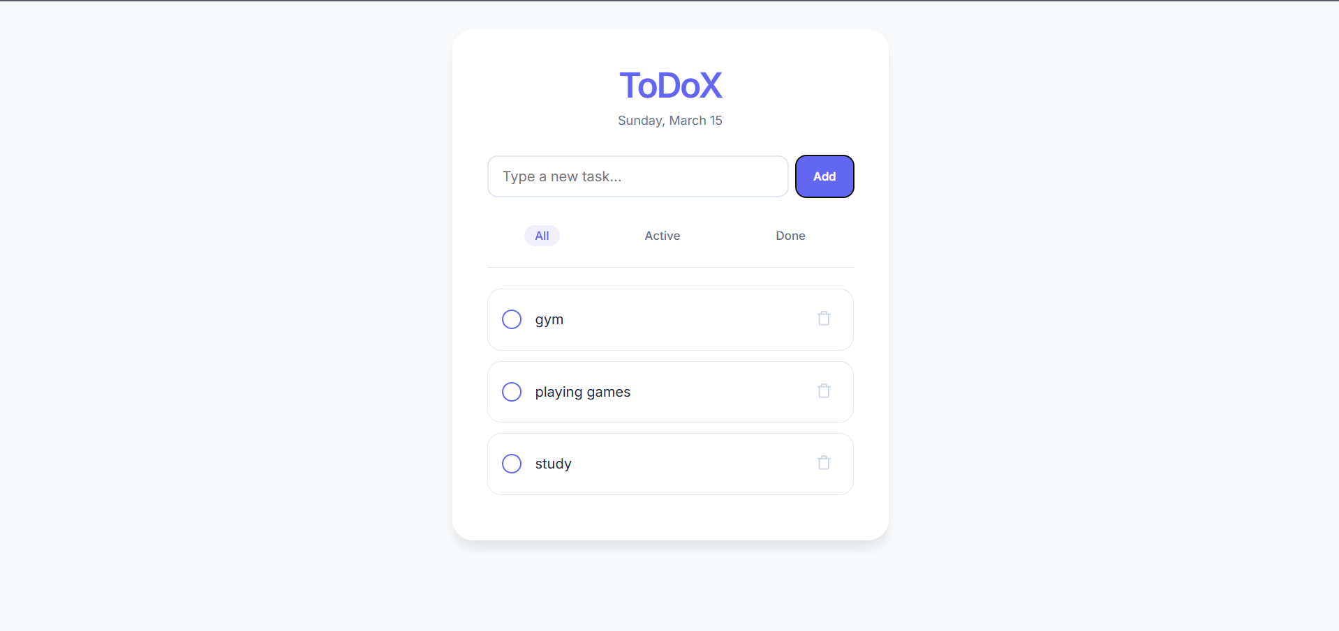 Project screenshot 2