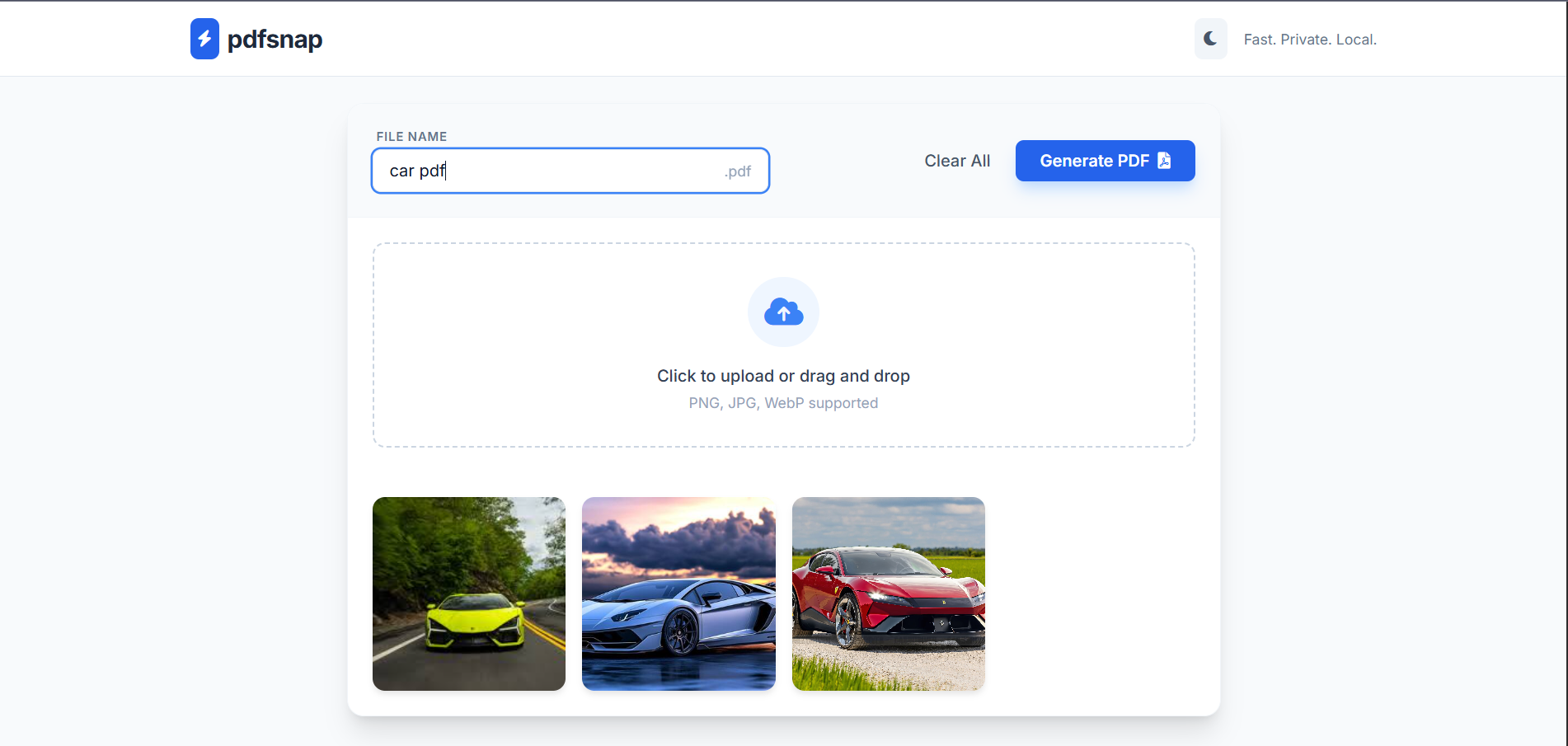 Project screenshot 2